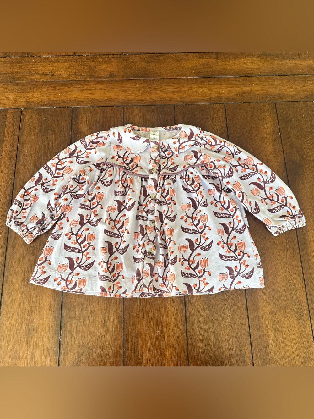Kate Quinn Long Sleeve Purple Shirt | Size 2T